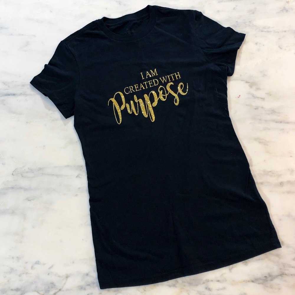 I am Created with Purpose Christian T Shirt - Picture 8 of 10